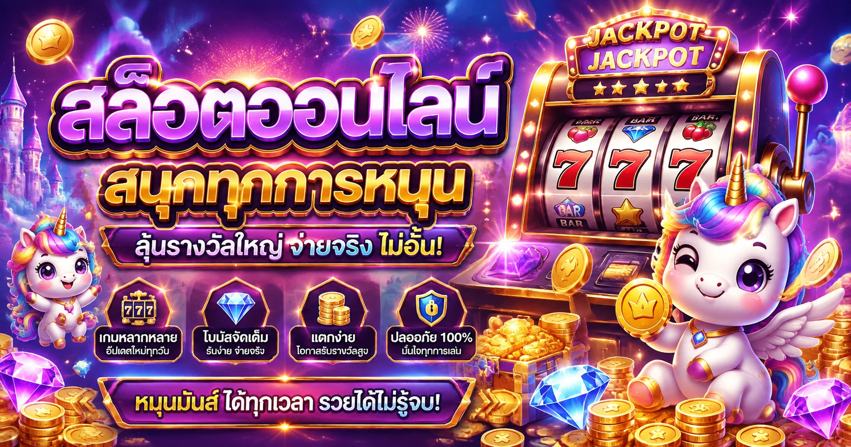 สล็อตออนไลน์ FunBeyond เล่นได้ทุกค่ายในเว็บเดียว ฝากถอนออโต้